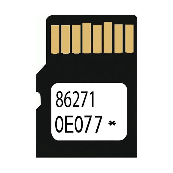 ouhos 2025 Navigation SD Card 86271-0E077, Reliable High-Speed Offline GPS Maps with Full USA, Canada Coverage for Factory Onboard Navigation