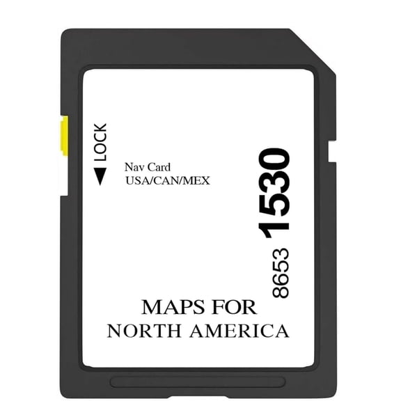 ouhos 2026 Latest Navigation SD Card Map Update, Map Version 8653 1530, North America (USA, Canada, Mexico) GPS Maps