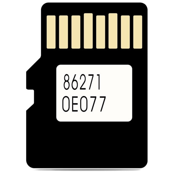 ouhos 2026 Latest Navigation SD Card Update 86271-0E077, Updated GPS Map Card for USA & Canada Vehicles