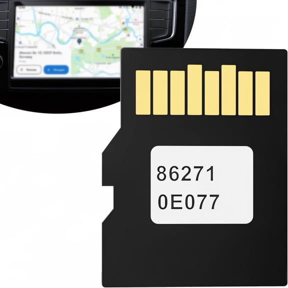 ouhos 2026 Navigation SD Card 86271-0E077, Updated Offline GPS Road & POI Maps for USA and Canada Car