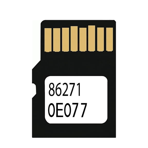 ouhos 86271-0E077 2026 Navigation SD Card, Updated Offline GPS Map Card, Full USA and Canada Road & POI Coverage for Vehicles