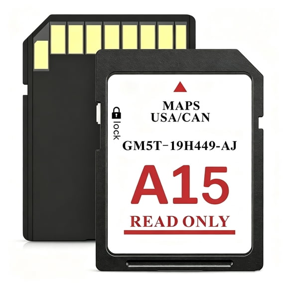 ouhos A15 2026 Latest Navigation SD Card, USA / Canada Maps Update, Model GM5T-19H449-AJ