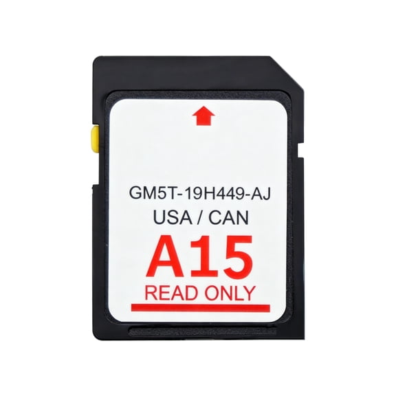 ouhos Latest A15 Navigation SD Map Card, 2026 Updated Offline GPS Map for USA & Canada Factory Vehicle Infotainment, GM5T-19H449-AJ