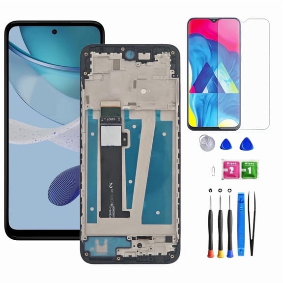 ouhos For Motorola G 5G [2023 Version] Screen Replacement Kit with Frame, Model Moto G 5G 2023 XT2313 XT2313-3 XT2313-5 XT2313-6 LCD Display Digitizer Touch Screen Assembly with Tools 6.6 Inch(Black)