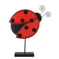 thumbnail image 1 of oungs Spring Summer Decor - Adorable Wood Large Ladybug on Stand, 1 of 1