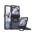 thumbnail image 1 of Oupeigar for Motorola Razr 2026/2025/2024 Case with Ring Holder,Screen Protector All-Inclusive Shockproof Wireless Charging Phone Case-Black, 1 of 10