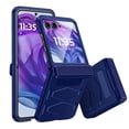 thumbnail image 1 of Oupeigar for Motorola Razr 50 Ultra/Razr 60 Pro Armor Phone Case,with Hinge Cover,Built-in Screen Protector,Wireless Charging Shockproof Case-Blue, 1 of 10