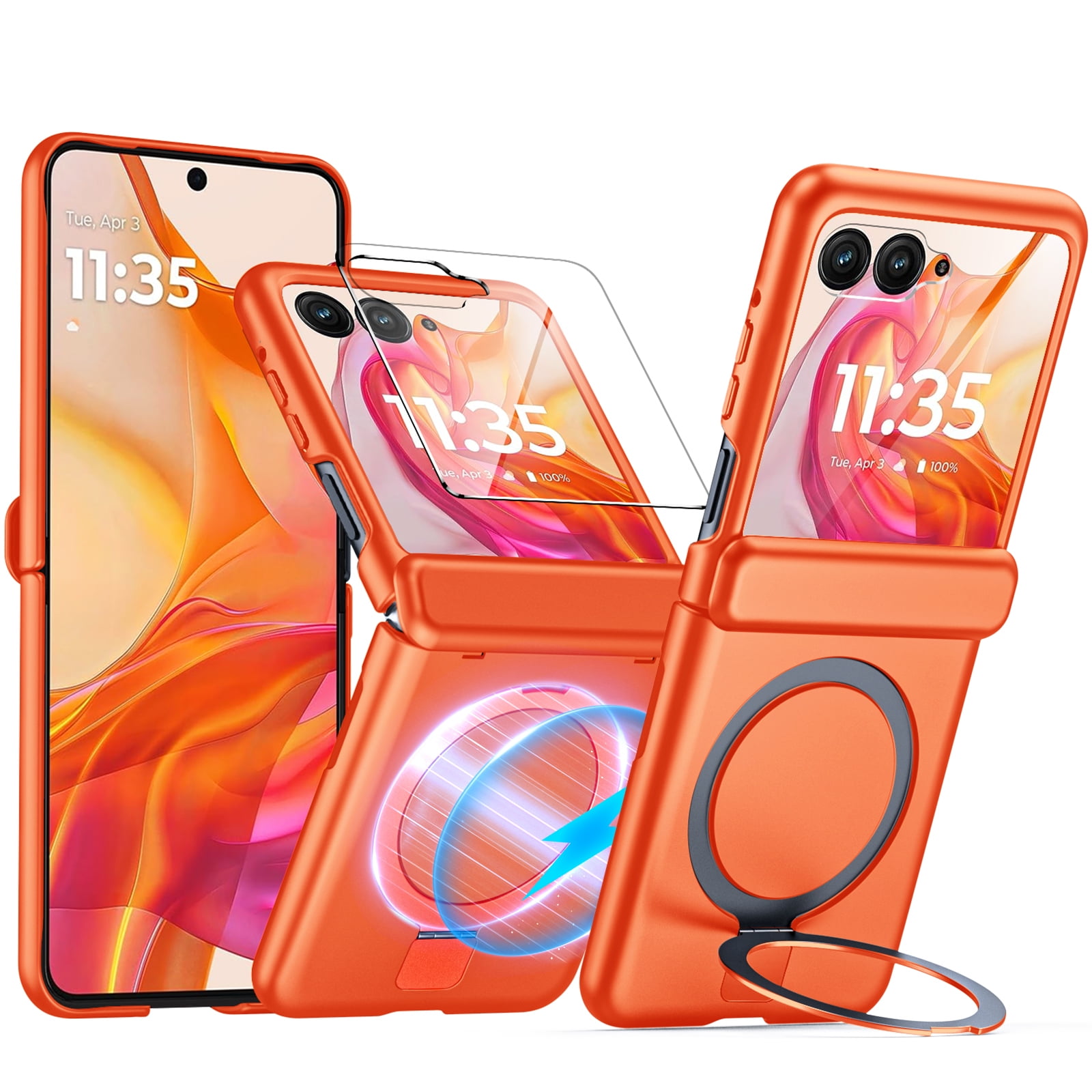 For Motorola Moto Razr 2025 Case, [ Built-in Screen