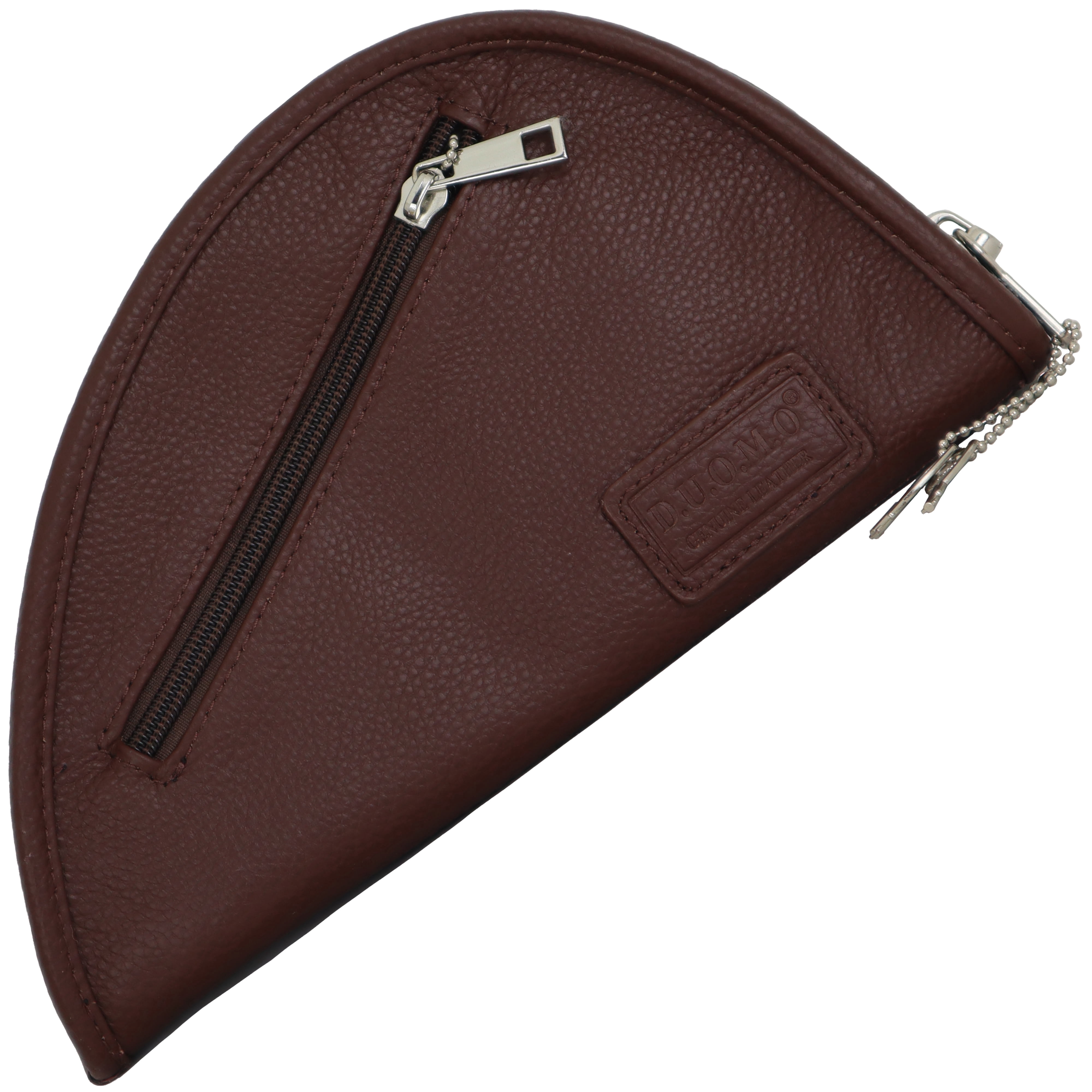 outROAR Gear Pistol Soft Case Leather Gun Rug Handgun Storage for Hunting Shooting Range Sports, Small, Brown