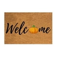 outdoor mat front door inside entrance flowers mats for Fall