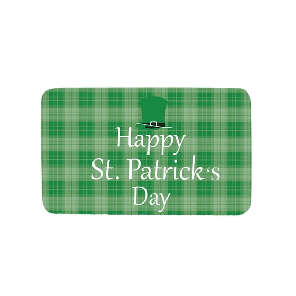 outfmvch bathroom rugs bath mat st. patrick's day welcome doormats home carpets decor carpet living room carpet bathroom decor