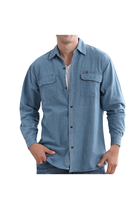 long sleeve shirts for men long sleeve autumn winter casual denim shirts fashion shirts womens tops fall tops for women light blue