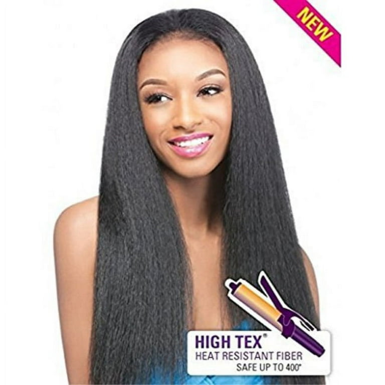 Outre Synthetic Hair Half Wig Quick Weave Annie 1B Walmart