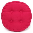 thumbnail image 1 of ovashion 16” x 16” Solid Color Soft Chair Outdoor Seating Cushion, Multipurpose Fluffy Pearl Cotton Filled, 1 of 5