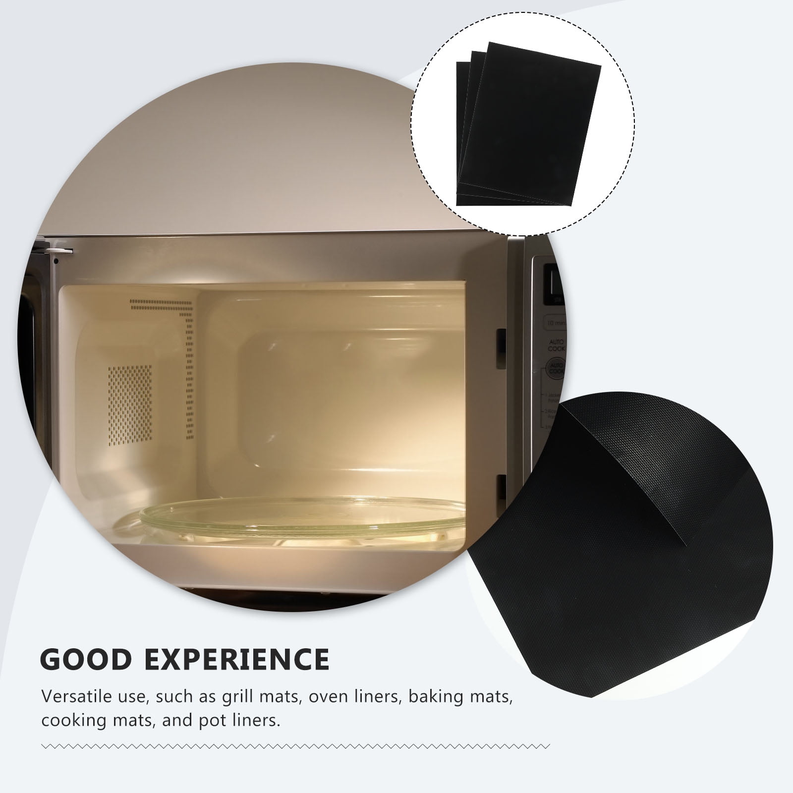 oven liners 3 Sheets Oven Liner Nonstick Oven Liners for Bottom