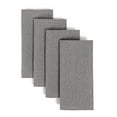 thumbnail image 1 of over&back Washed 100% Linen Cloth Napkins - Washable Napkins Set for Mixing, Matching, and Creating a Custom Home Decor Tablescape - Grey, 1 of 12