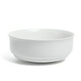 thumbnail image 1 of over&back Rim Serving Bowl - Stoneware Dishes - All-Occasion Place Settings - Perfect for Salads, Pastas, Snacks, and More - 10" x 10" x 3.7" - Semi-Matte White, 1 of 8