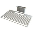 over&back Silicone Sink Drying Rack with Caddy Foldable Kitchen
