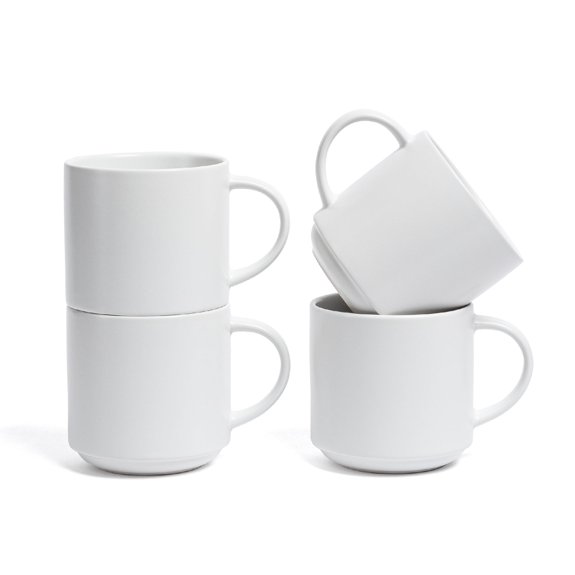 FORTY PERCENTS AGAINST RIGHTS マグカップ　灰皿 Grey on White Splatterware Cup – MARCH