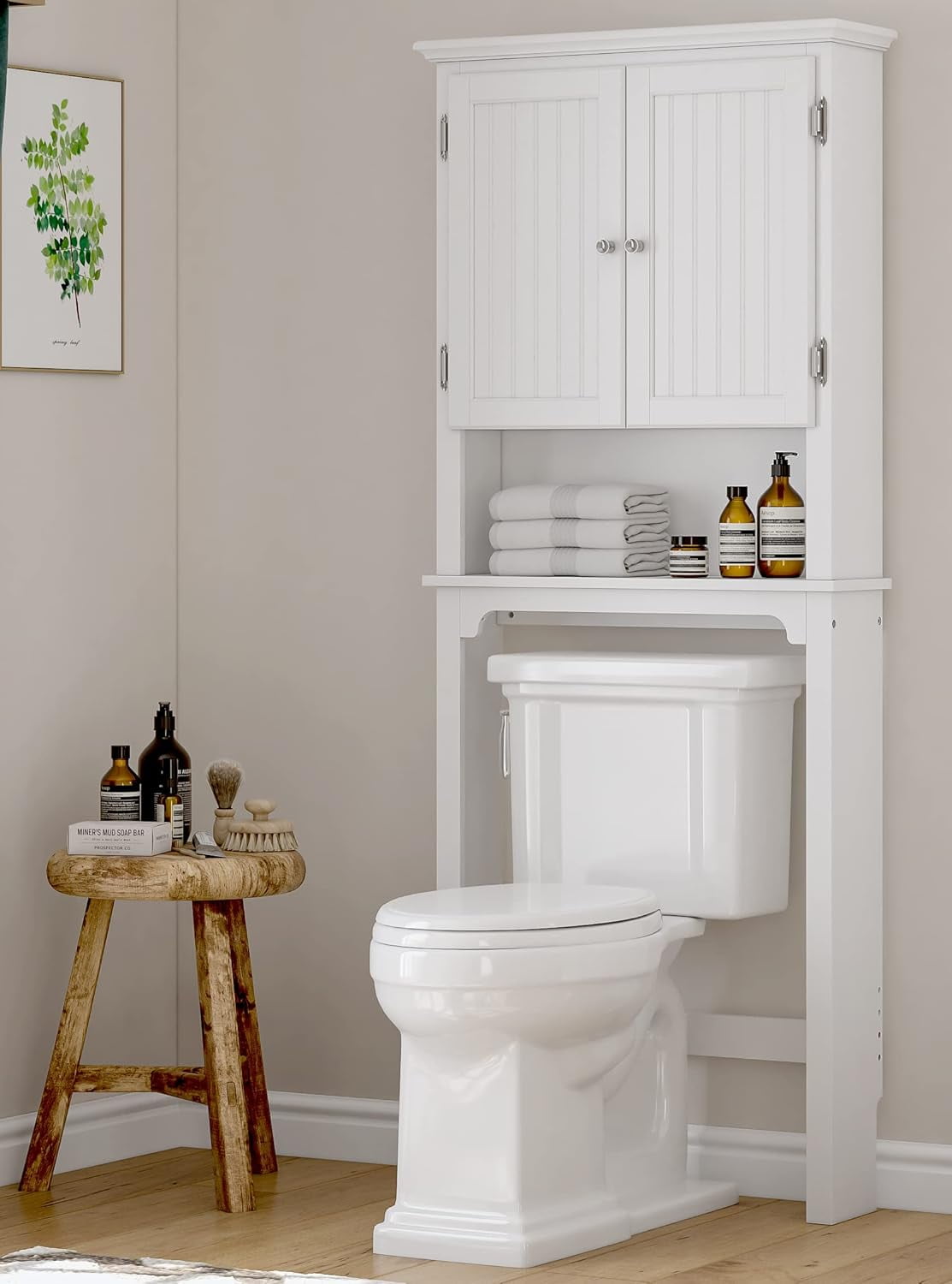 over the Toilet Storage Cabinet, over Toilet Bathroom Organizer with ...