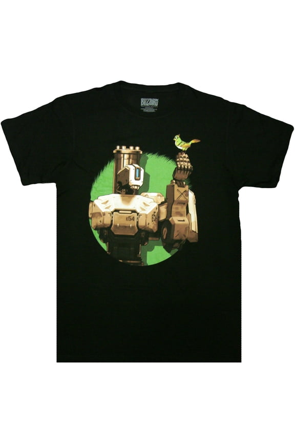 overwatch bastion: peacekeeper adult t-shirt