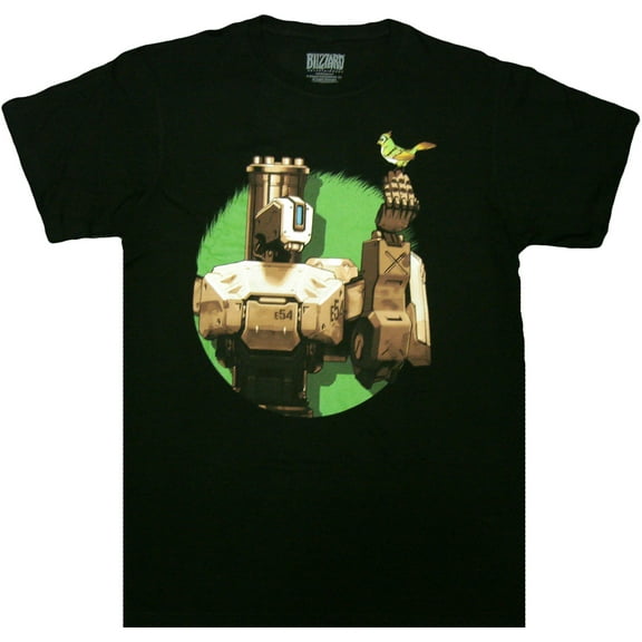 overwatch bastion: peacekeeper adult t-shirt