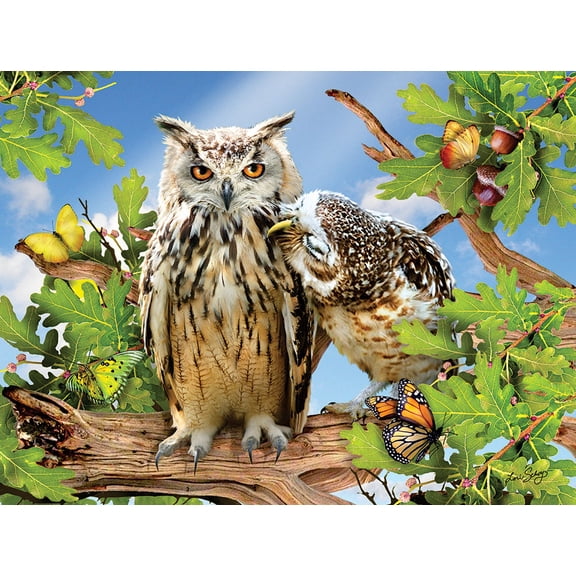 sunsout owl always love you jigsaw puzzle