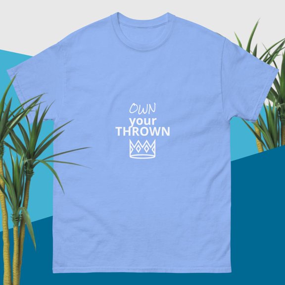 own your thrown (Carolina Blue, 2XL)
