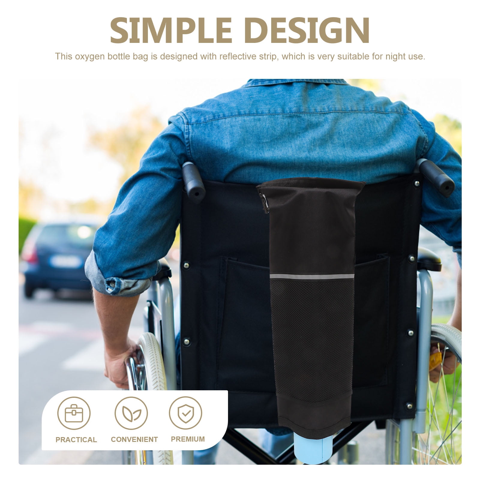 oxygen tank holder Oxygen Tank Holder Wheelchair Oxygen Cylinder Bag Oxygen Tank Storage Pouch