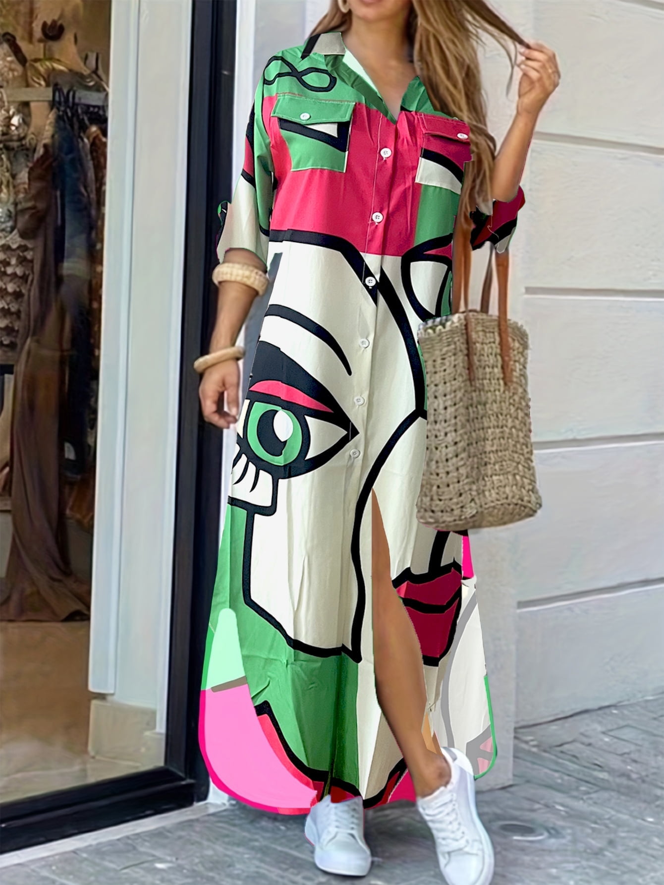 Fashion to figure maxi dress online