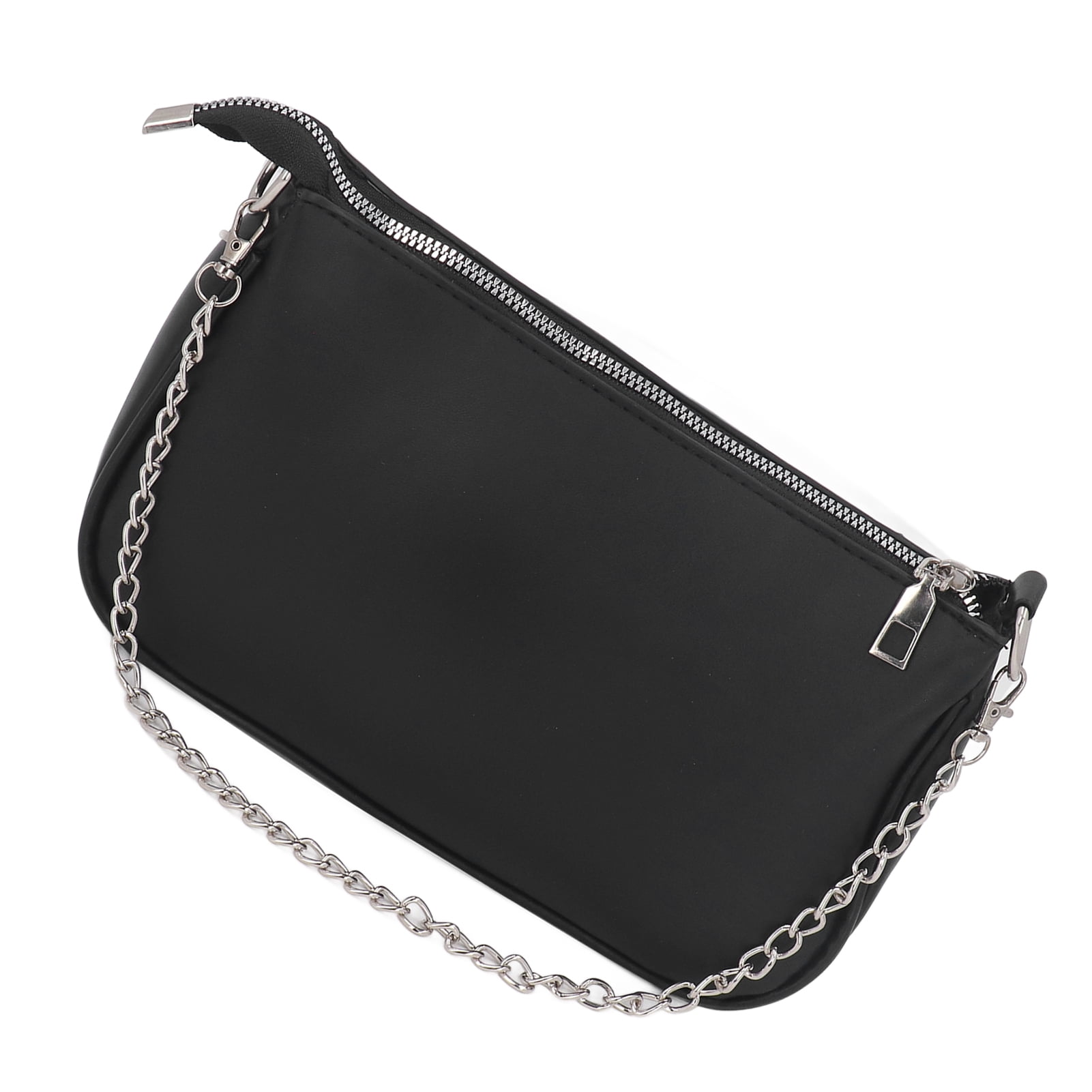 3 In 1 Women Shoulder Bag, Black Color 3 Straps Easy Adjust Chain PU