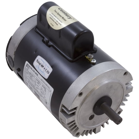 AO Smith B972 Motor Century 0.75hp 115v 2-Spd 56Cfr C-Face Key