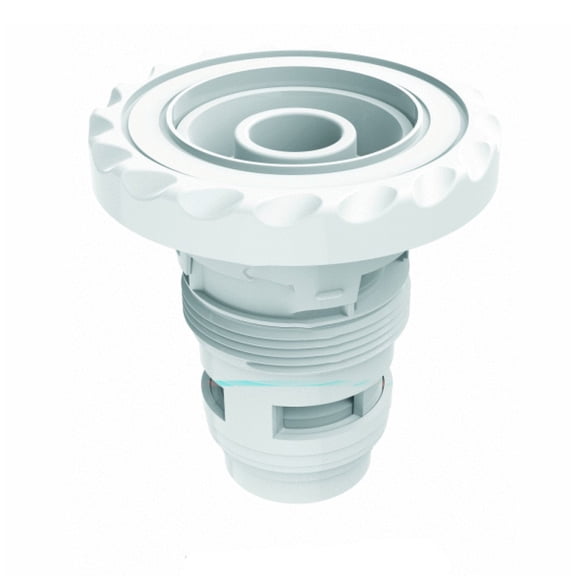 <p>AquaStar AquaThunder ATB101 Spa Jet Barrel with Adjustable Eyeball - White</p>