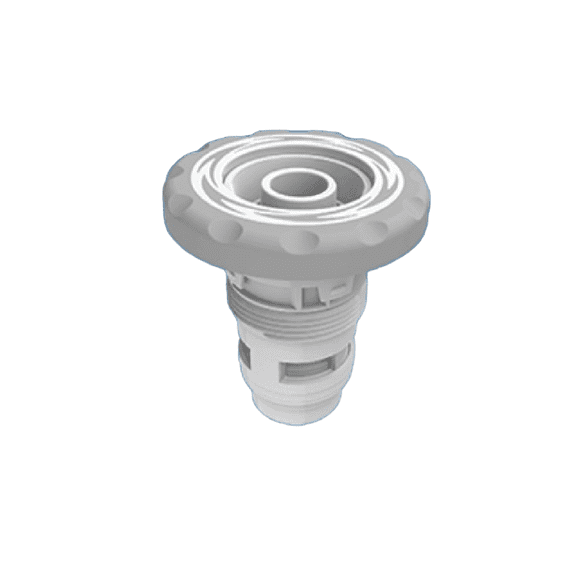 <p>AquaStar AquaThunder ATB103 Spa Jet Barrel with Adjustable Eyeball - LIGHT GRAY</p>