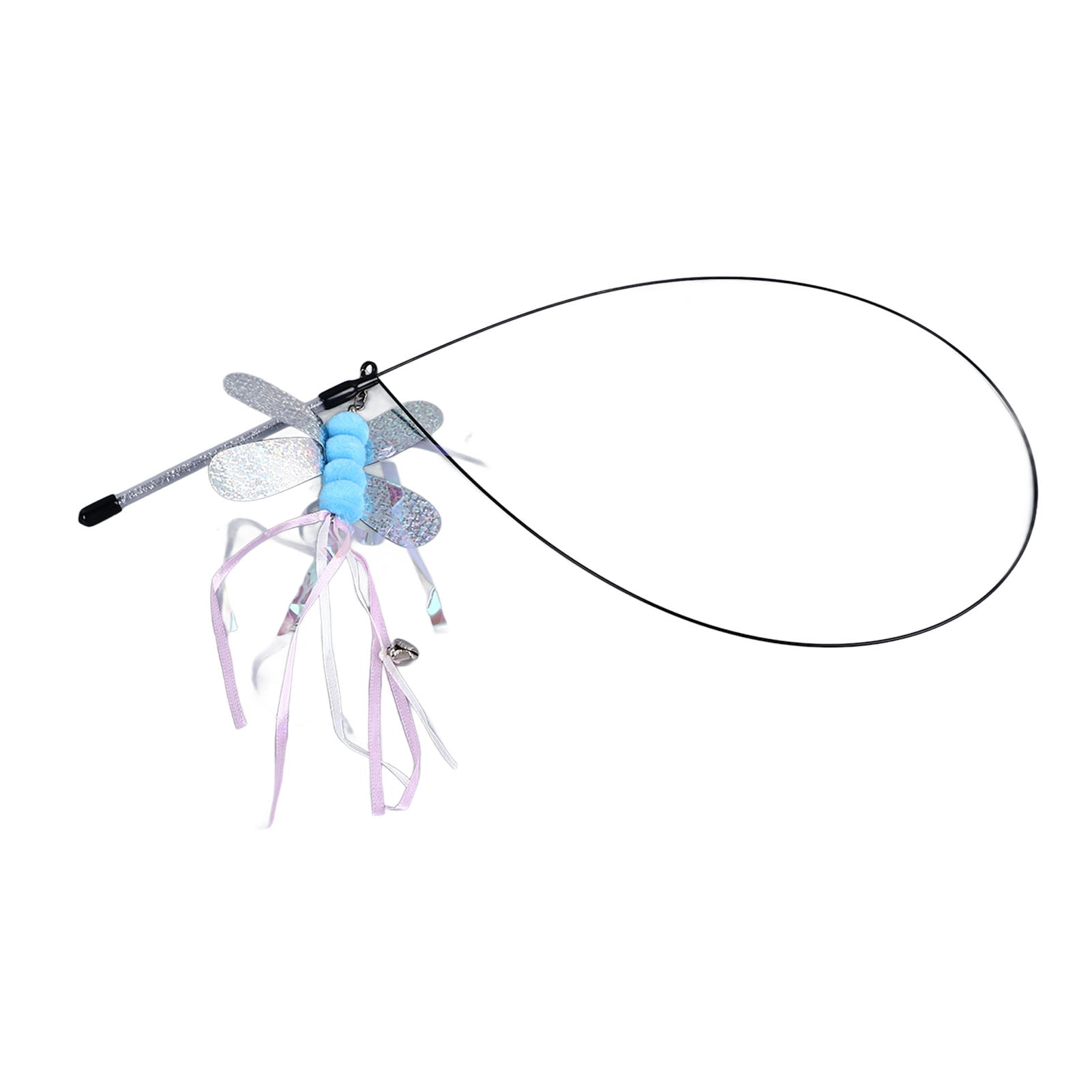 Cat Wand Toys, Interactive Fun Wire Connection Vivid Bait Cat Teasing