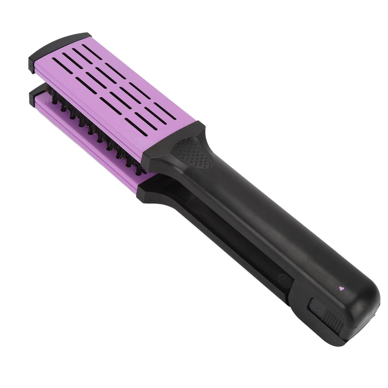 Clamp Hair Brush Straightener, Heat Resisting Hair Straightening Double