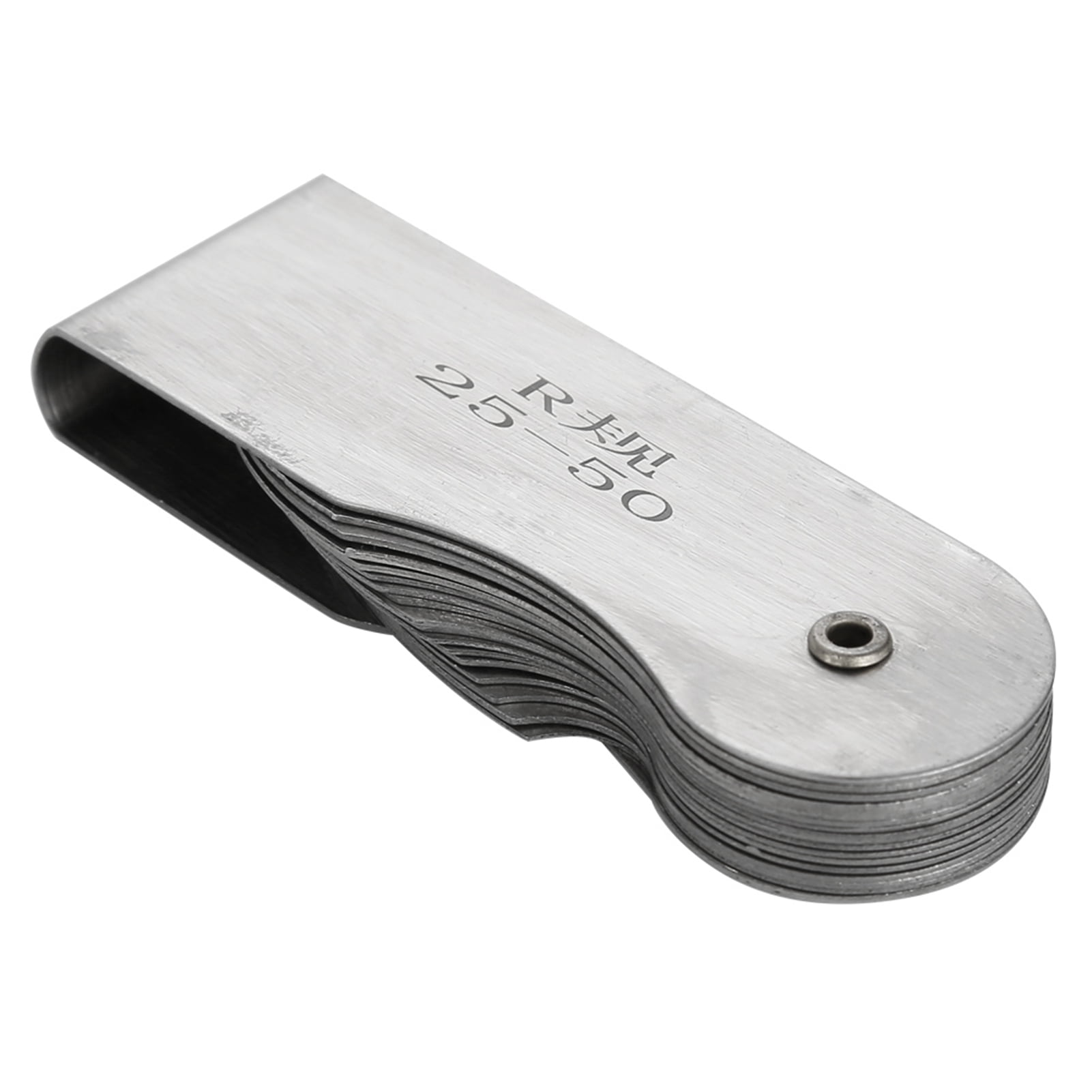 Concave Gauge Convex Gauge Radius Measuring Tool Stainless Steel Radius