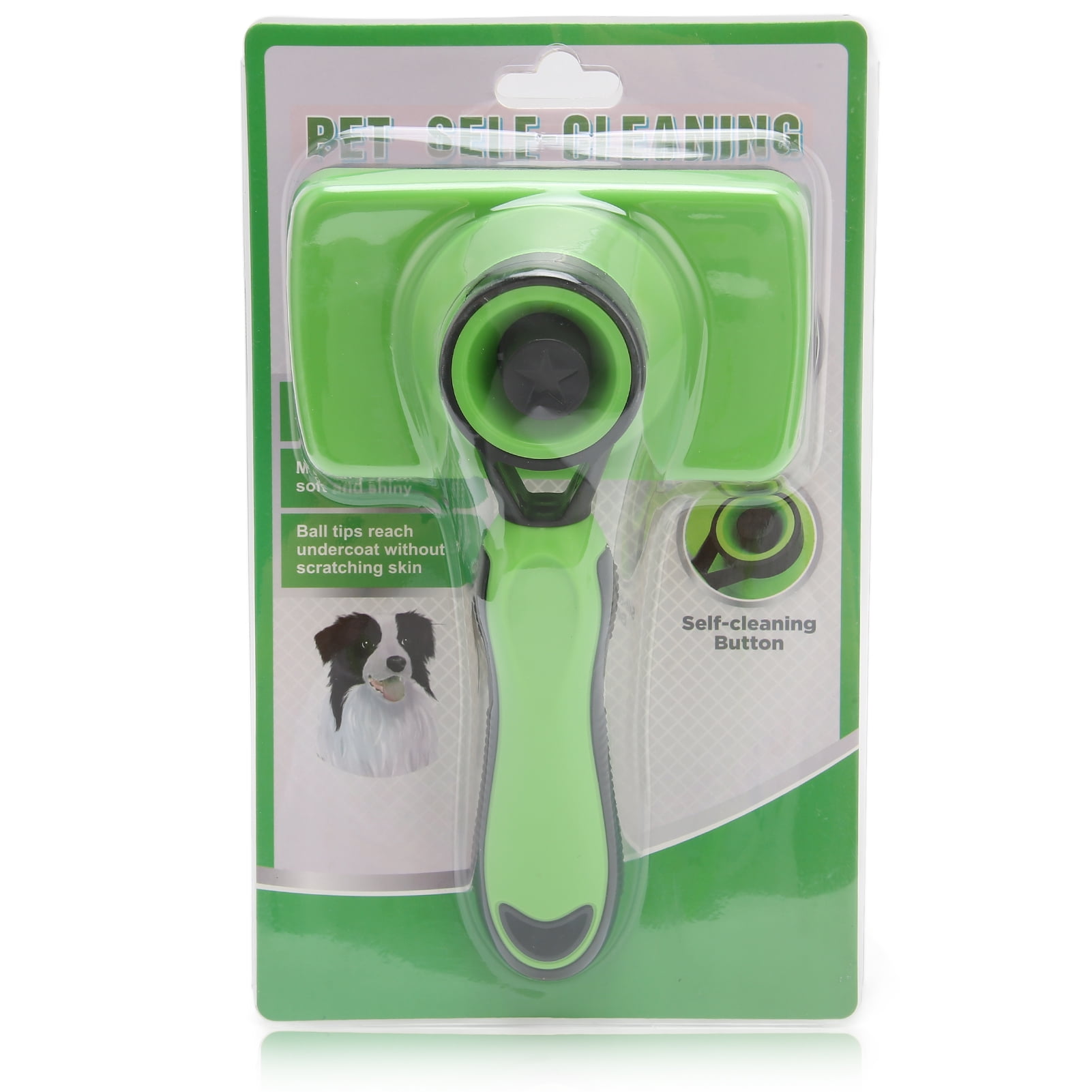 Dog Hair Remover Brush, Pet Slicker Brush Sturdy Self Cleaning