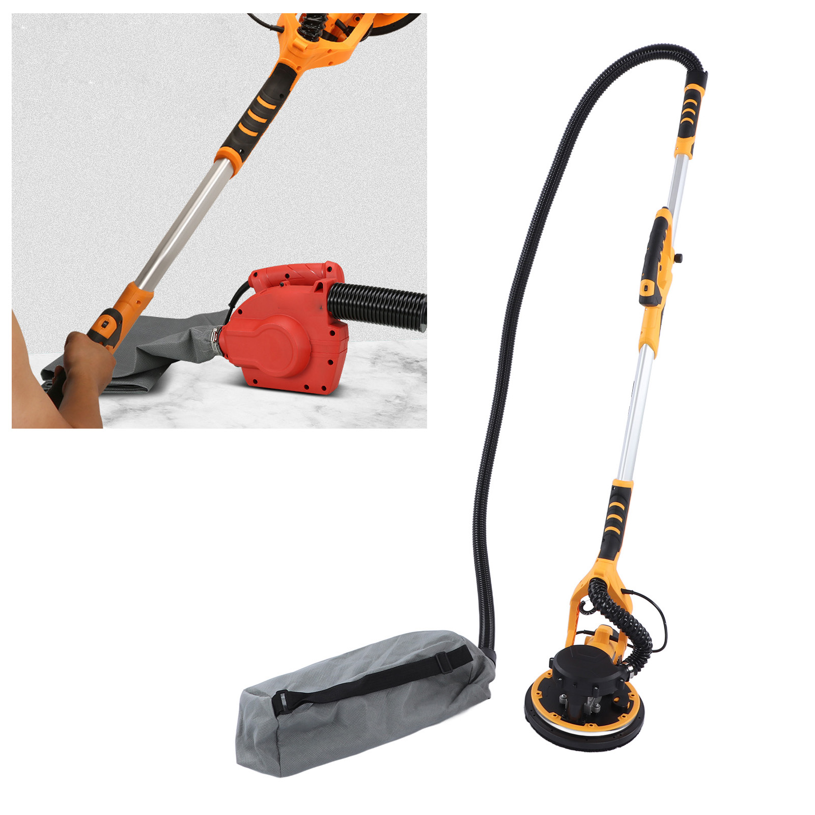 Drywall Sander, Electric Drywall Sander 5 Levels Variable Speed 1390W