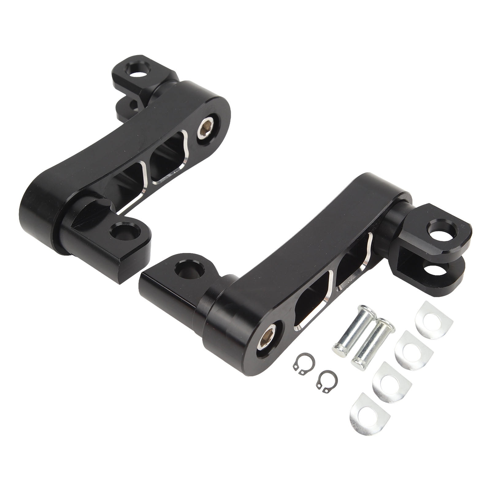 Foot Peg Clamp Extensions Bracket, Anti Crack Impact Foot Peg Highway
