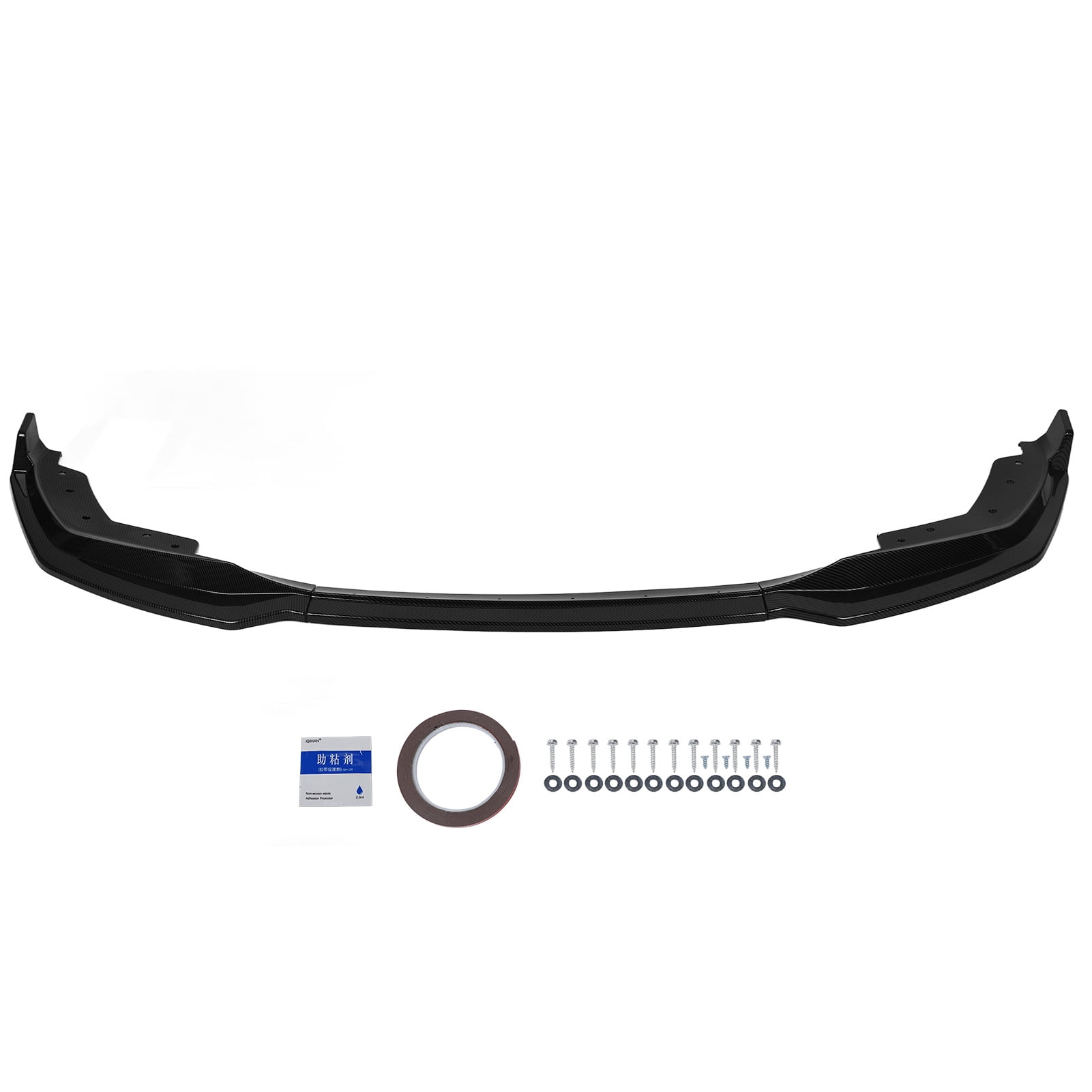 Front Bumper Lip Diffuser Kit, Easy To Install Bumper Lip Spoiler