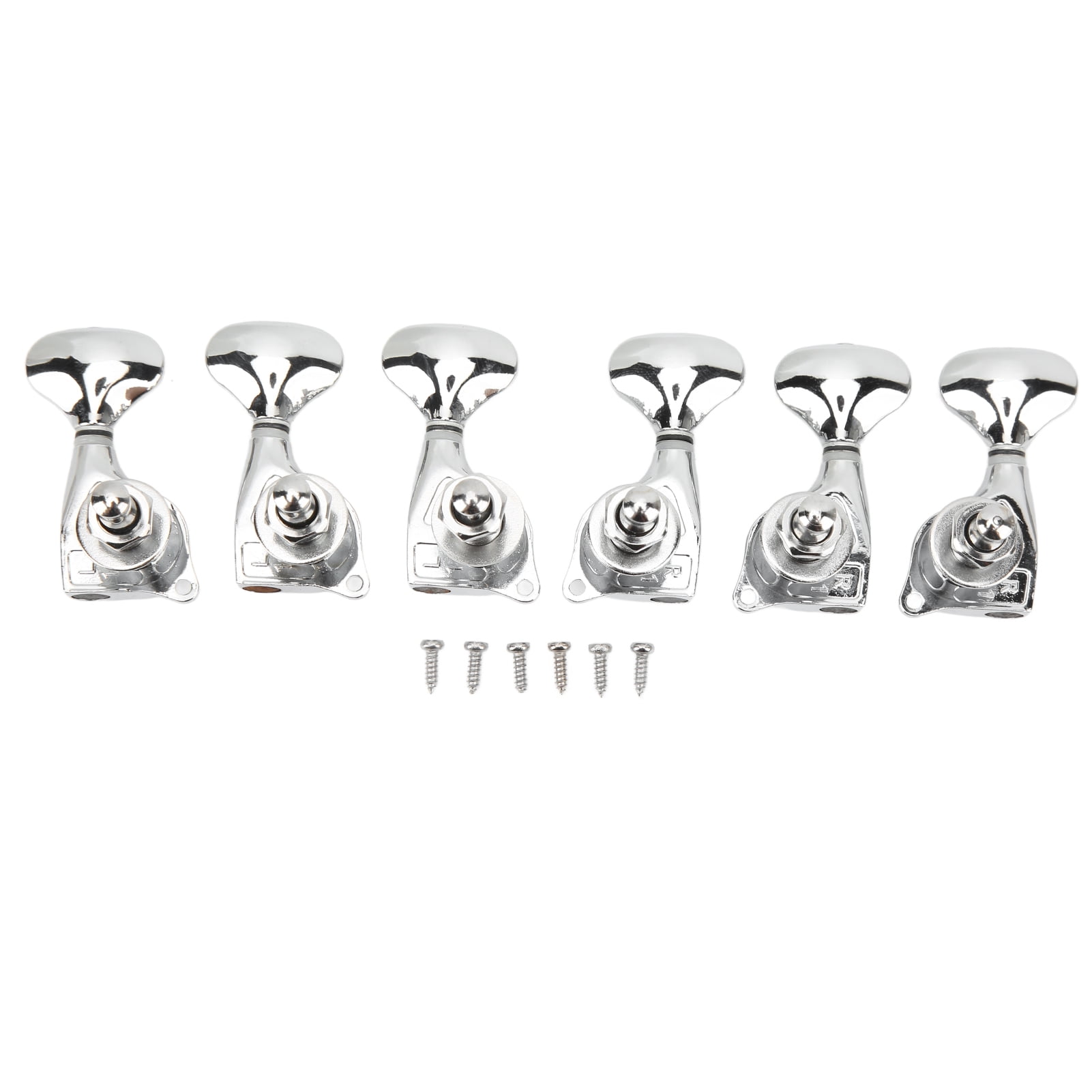 Guitar Tuners Knob Set, Electric Guitar String Knob Enclosed Metal