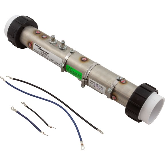 <p>HydroQuip 27-J0425-6S-K Heater Flow Thru HQ Universal Rite-Fit 2"x15" 4.5kW 230v</p>