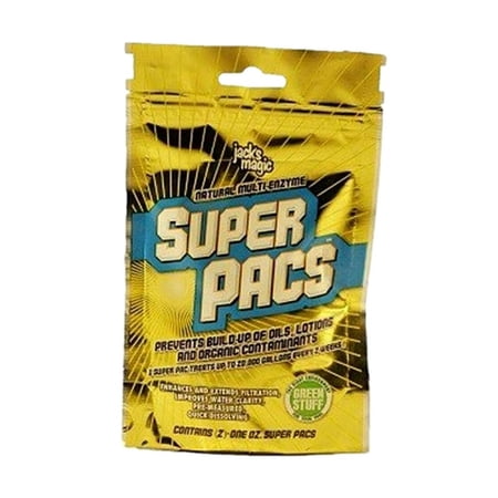 Jack's Magic JMPACPOP Natural Multi-Enzyme Pool and Spa 1oz-12/Case Retail Size