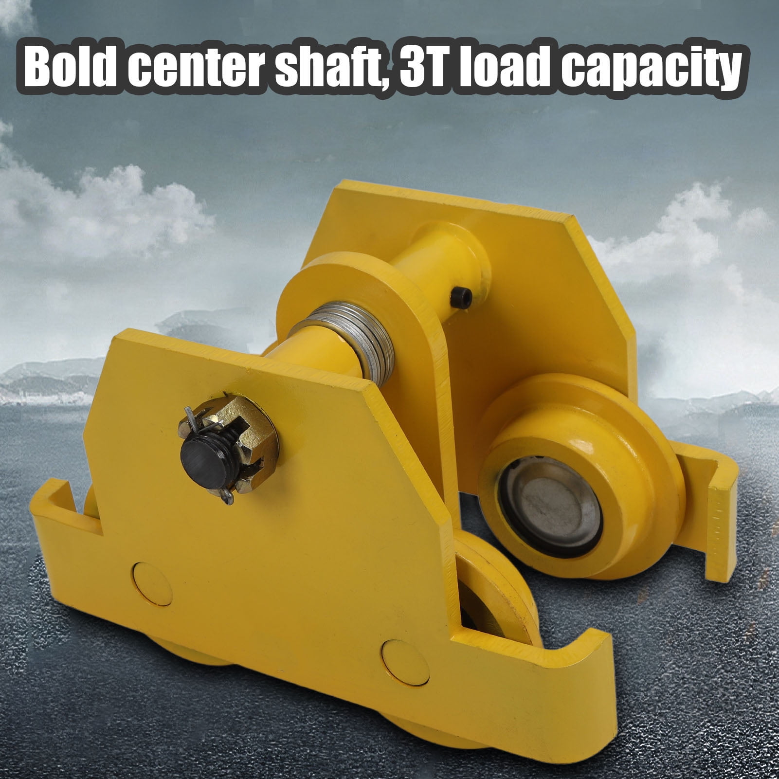 Manual Trolley, Corrosion Resistance 3 Ton Capacity High Load Bearing I