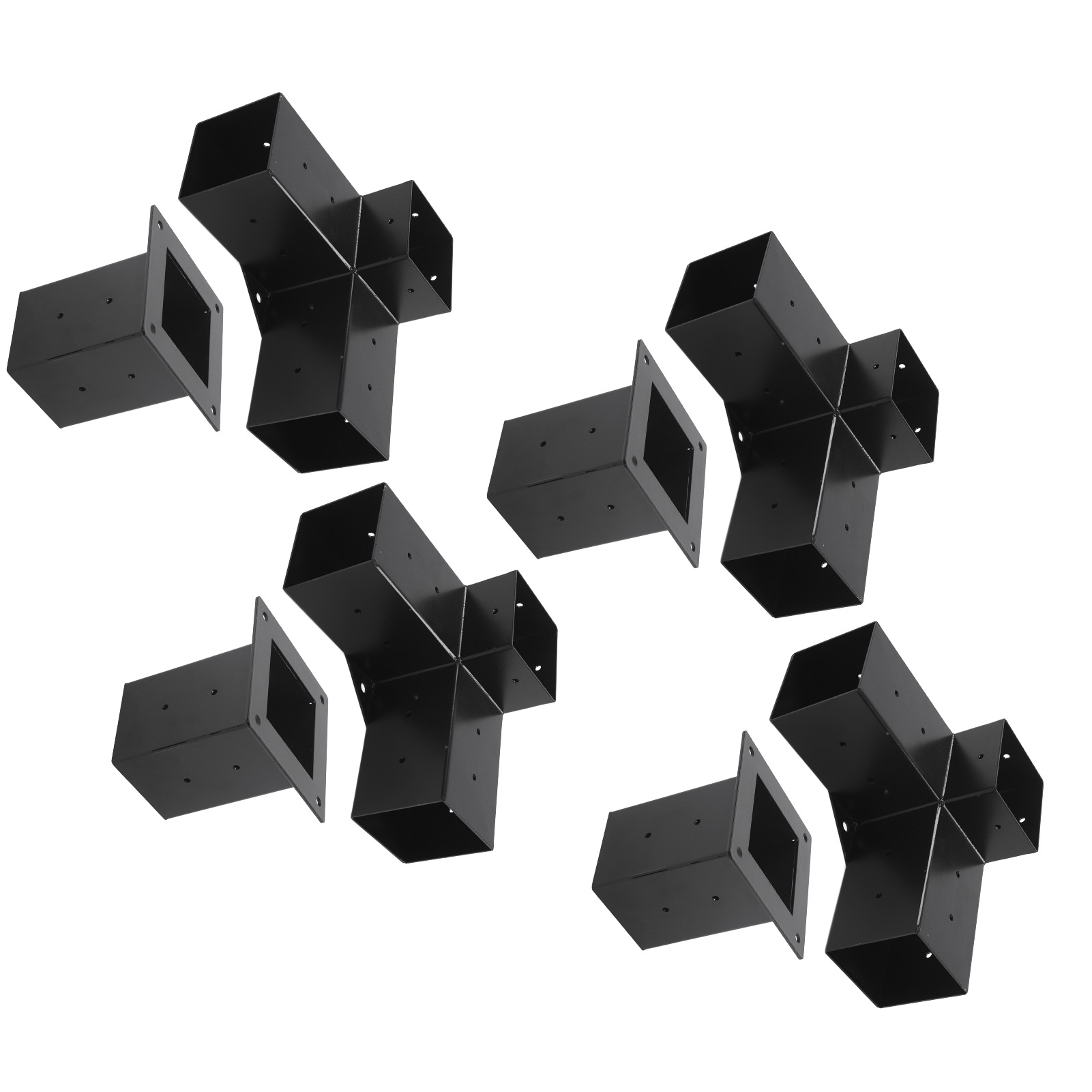 Pergola Bracket,4/8 Pcs Wood Beam Brackets Stable Steel Universal For