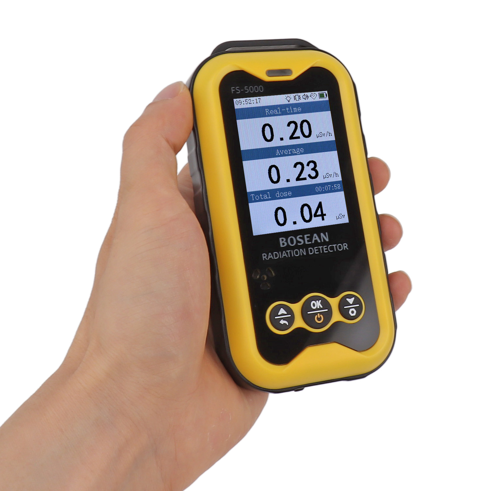 Portable Radiation Monitor, 0.01v/h50msv/h Nuclear Radiation Detector For Geological Survey