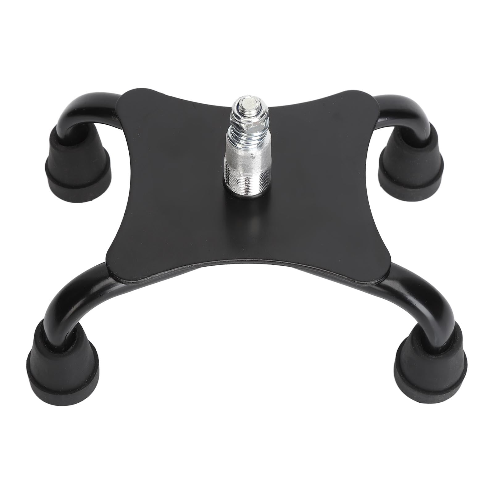 Quad Support Cane Tip, Reduce Wrist Impact Slip Prevention Rubber Tip