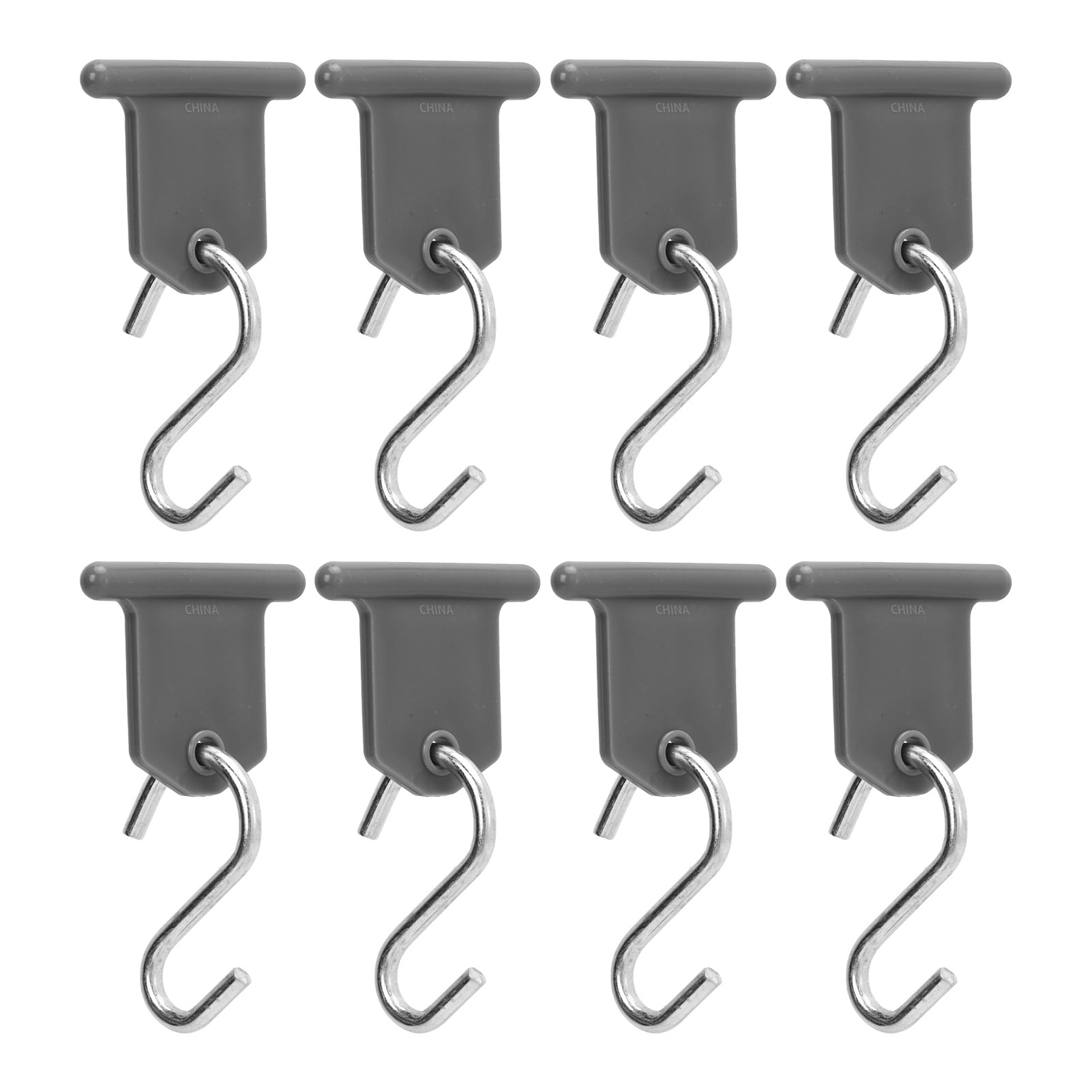 RV Awning Hook, Robust Reusable 8 Pack S Shaped RV Party Awning Light