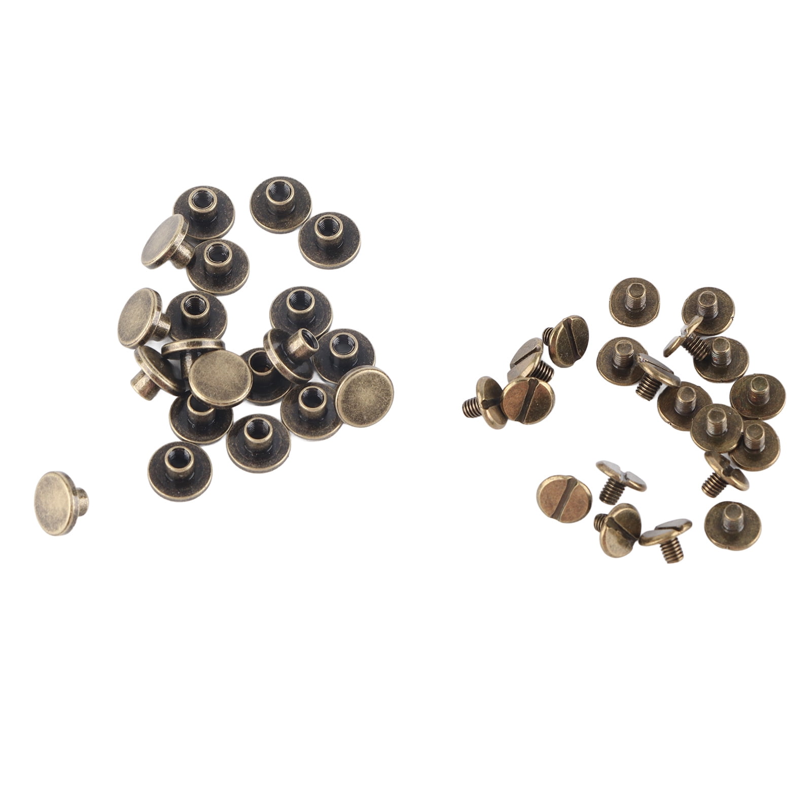 Riveting Tool Flat Rivet Screws Flat Head Rivets, Copper Rivets Brass